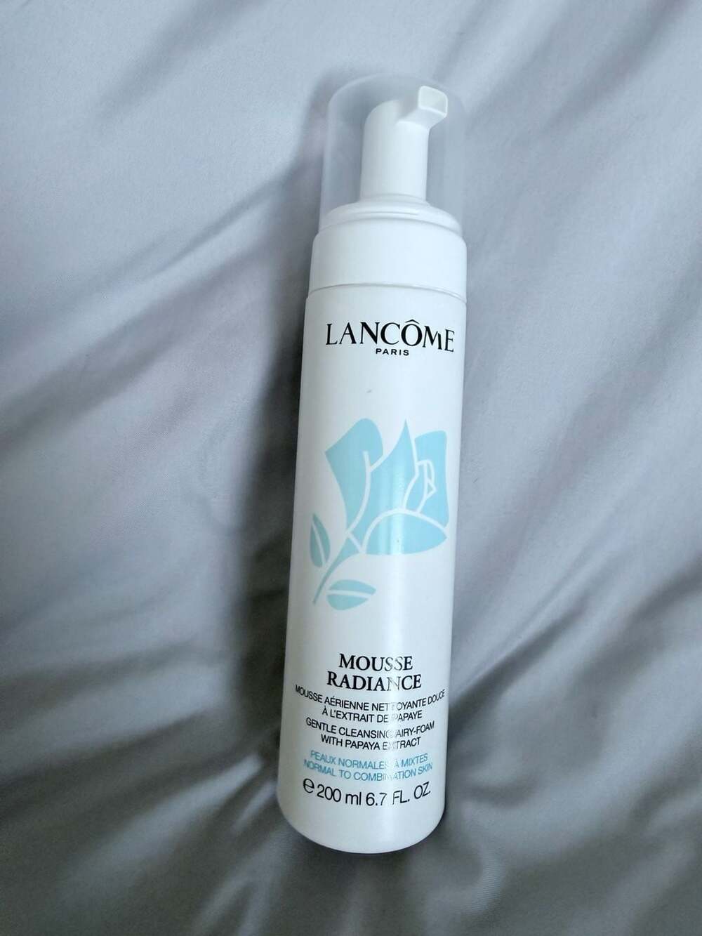 Lancôme Mousse Radiance Gentle Cleansing Airy Foam 6.7 oz 200ml Papaya RARE